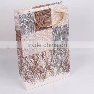 Foldable Gift Bag With Checked Pattern/ Shopping Bag photo-2