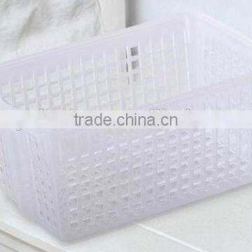 plastic transparent storage drawer whith handle