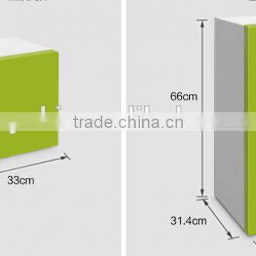 Home Furniture New Design Assembly Wood Wall Shelf for Living Room Colorful MDF Wooden Storage Cabinet photo-5