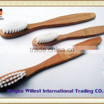 High quality fashion environmental pure bamboo toothbrush for kids