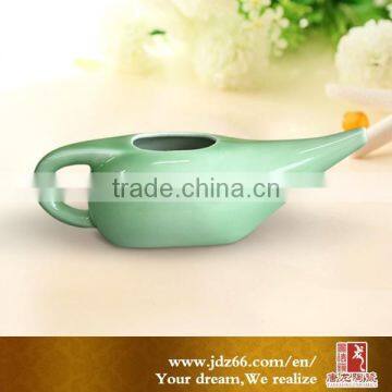 Popular Sale High Quality Hand Painted Ceramic Yuga Neti Pot for Meditation photo-2