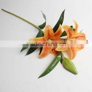 Best Quality Artificial Lily Flowers Decorative Lily Flowers for Decoration photo-4