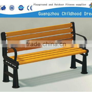 (HD-19806 ) rosewood bench ,park wood bench with handrail and backrest