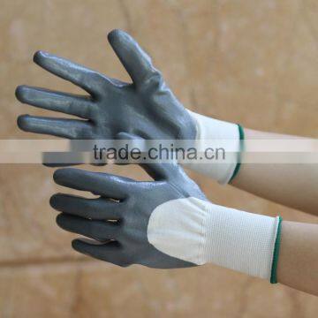 NMSAFETY hand job industrial nitrile coated gloves