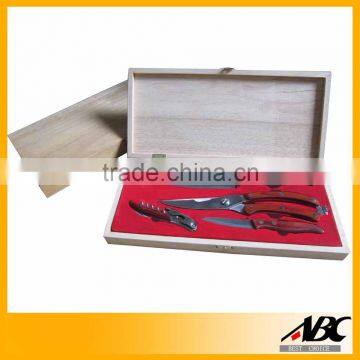 High Quality Wooden Handle Kitchen Scissor photo-6