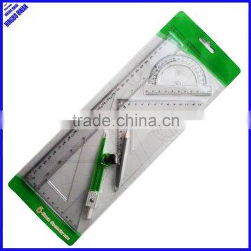 New designer 5pcs geometric ruler set