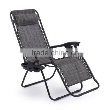 Garden Leiusre Gray Infinity Lafuma Zero Gravity Chair