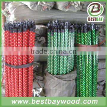 Long Handle Broom Pvc Coated,Hot Sales Colorful PVC Coated Wooden Broom Handle photo-4