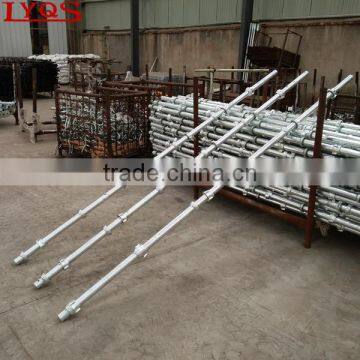Q345 Steel Cuplock Scaffolding Standard With Forged Top Cup photo-2