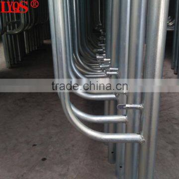 Galvanized Scaffold Ladder Frame Tower H Frame Scaffolding for Formwork photo-6