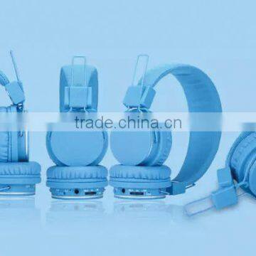 Good Quality FM Radio Wireless Sports Headphone Sexy Girl Pink Bluetooth Earphone photo-3