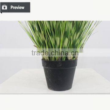 Artificial Potted Grass Synthetic Onion Grass In Pot Fake Grass in Pot for Indoor Decoration photo-4