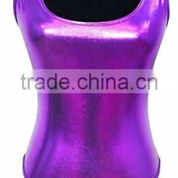 Women Metallic One Piece Shiny Leather Thong Leotard Bodysuit Leotard For Gymnastics Dancewear Working Out Swimming Clubwear photo-5