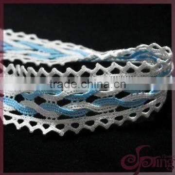 2016 new guipure lace trim, embroidered chemical lace trimming for dress