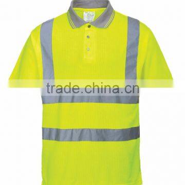 Custom High Visibility Reflective Safety Shirt Work Wear photo-3