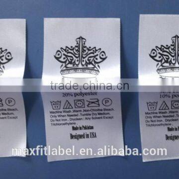 2017 China Eco-friendly Custom Logo Printed Clothing Labels photo-3