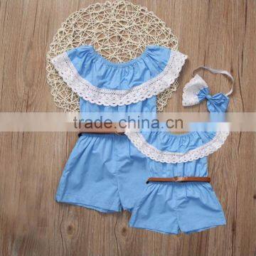 Summer Fashion Good Quality Kids and Mom Matching Dress photo-2