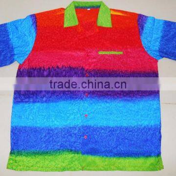 Rainbow Mens Hawaiian Shirts photo-3