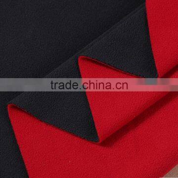 Micropolar fleece composited with polar fleece fabric