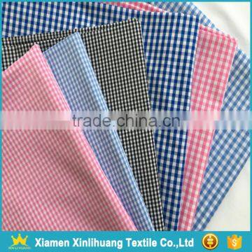 New Style Multi Color Comfortable Wear Proof 100% Cotton Yarn Dyed Plaid Fabric