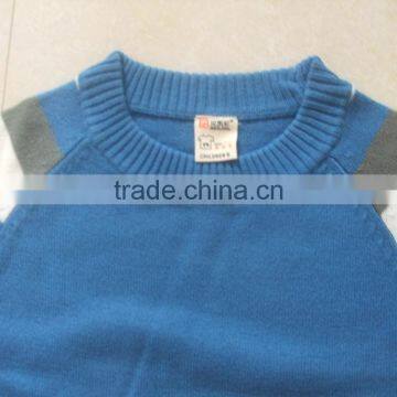 High Quality Wholesale Kids Boys Knitted Sweater Pullover Long Sleeve Boys Sweater With 2 Colour (BKNB5342) photo-2