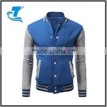 Men Varsity Baseball Jacket with Pockets