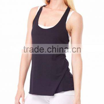 Fitness Clothing Blank Bodybuilding Vest Gym Women's Stringer Singlet photo-5