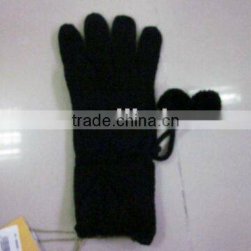 winter warm wool women's gloves