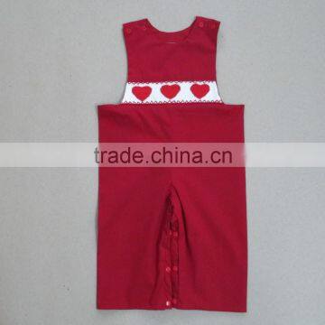 Wholesale smocked boy longall for Valentine