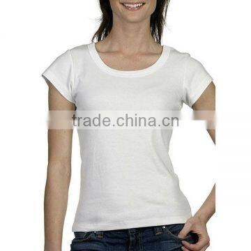 Ladies Short Sleeve Scoop Neck Promotional T-shirt photo-2