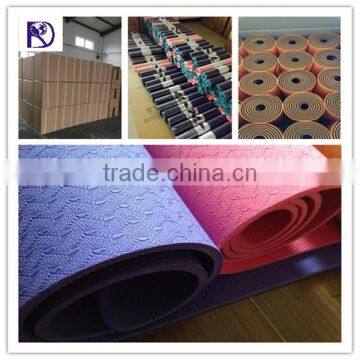 High quality custom gym eco-friendly tpe yoga mat manufacturer