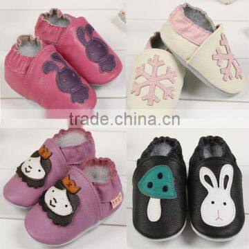 Latest Fashion Wholesale Soft Leather Baby Shoes