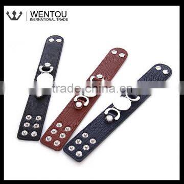 Fashionable Personalized Leather Bracelet photo-2