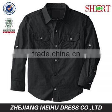 2016 Fancy Design Boy's Long Sleeve Roll up Casual Shirt , Kid Shirt photo-5