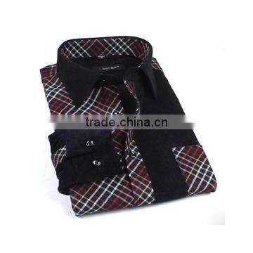 Plaid and Floral Flannel Shirt Men photo-3