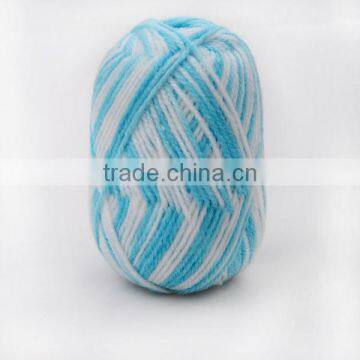 100% Acrylic hand knitting yarn ball