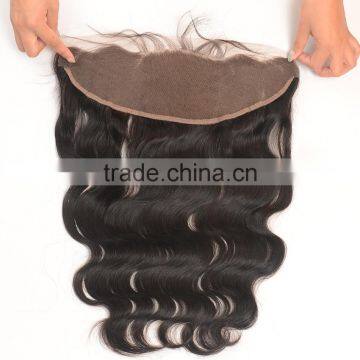 Factory Wholesale Top Quality 100% Human Hair Cheap Lace Frontals 13x6 With Baby Hair