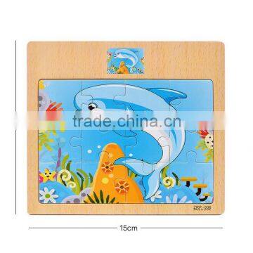 Children's Puzzle Toys Assembly Block Educational Wooden Jigsaw Toy for Kids photo-5