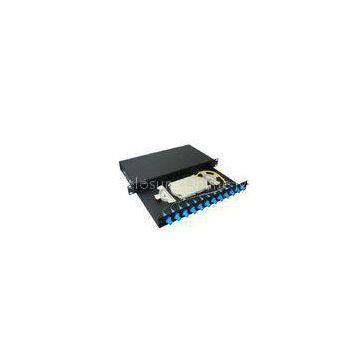 4 ports LAN / WAN Sliding Fiber Optic Terminal Box for FTTH Network