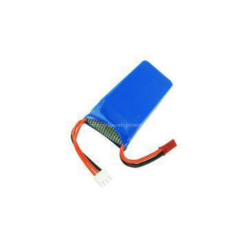 803063 7.4V 1200mAh 30C RC LiPo Battery Pack photo-2
