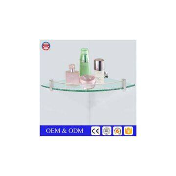 Tempered Corner Glass Shelves For Kitchen And Bathroom