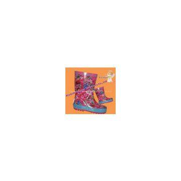 Retail Child Rubber Rainboots
