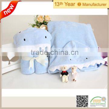 2017 best quality oeko-tex standard 100% cotton baby bath hooded towel