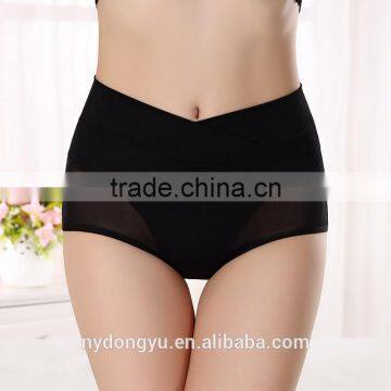 black high waist modal jacquard period briefs panties/zdm breathable 8 color period panties underwear