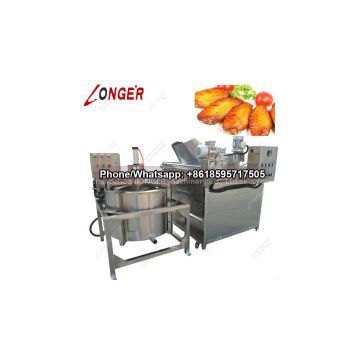 Automatic Chicken Wings Fryer Machine|Chicken Nuggets Frying Machine