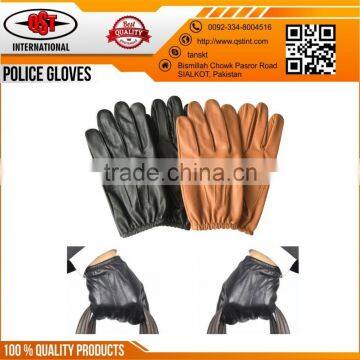 Leather Dura-Thin Police Search Duty Gloves tactical gloves