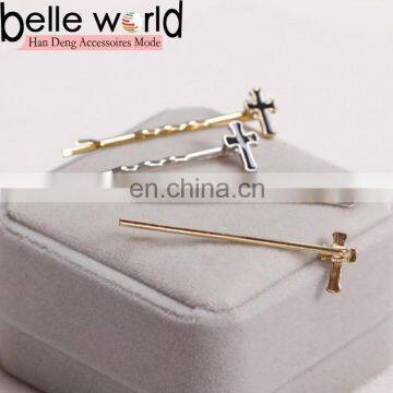 Sweet Cross Hairpins For Women Cross Wave Hairpins photo-3