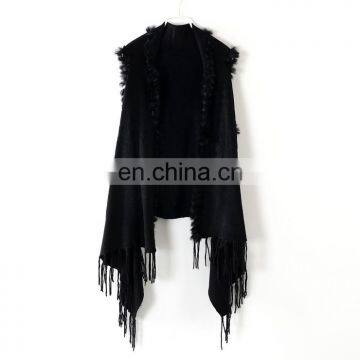 fashion hot sell knitting sweater shawl