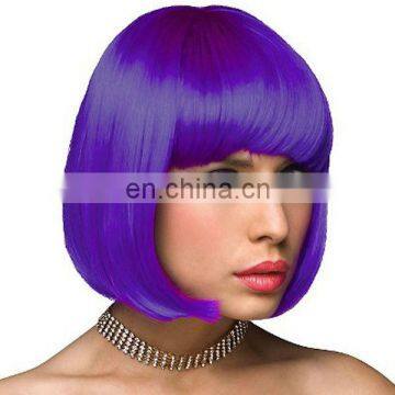 Neon Purple Gaga Wig