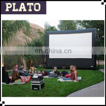 Outdoor Inflatable Movie Screen For Family Gathering Picnic